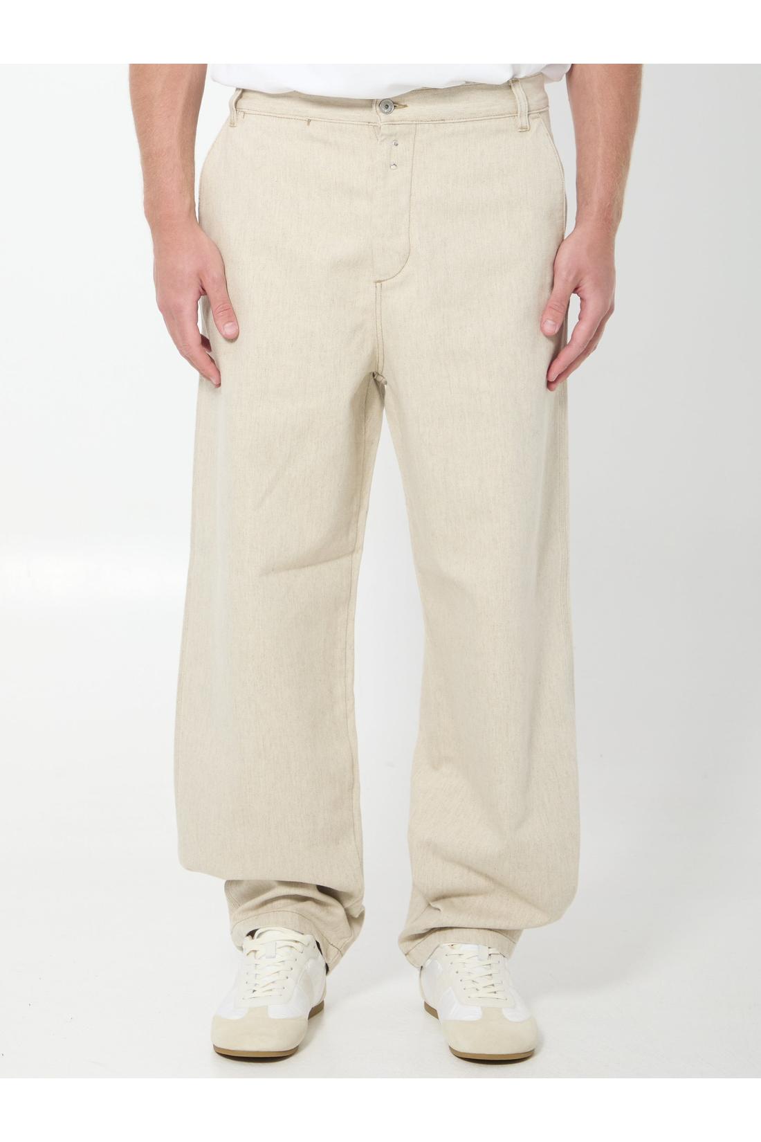 Jacquemus-OUTLET-SALE-Paysan de-Nimes denim pants-ARCHIVIST