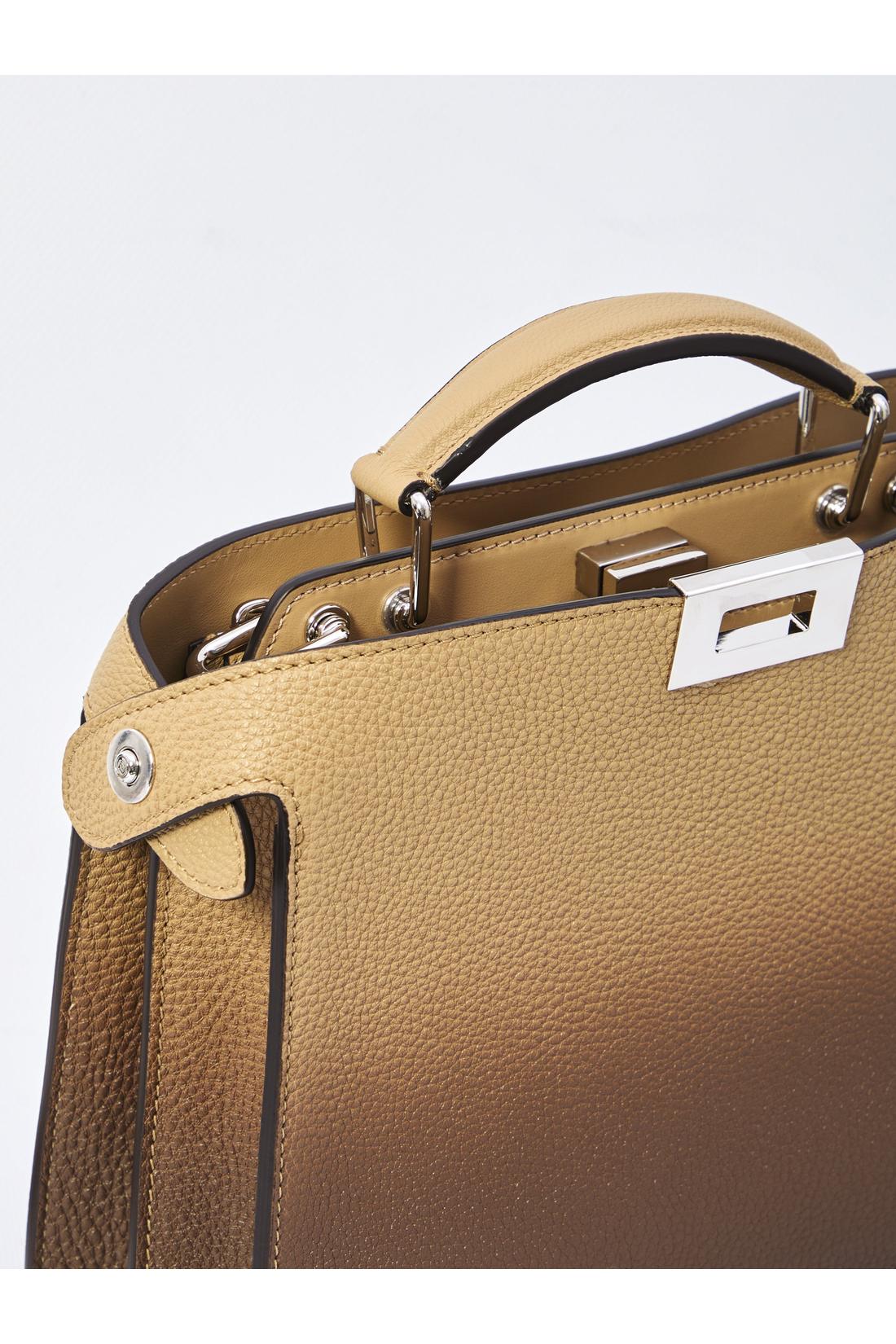 Fendi-OUTLET-SALE-Peekaboo ISeeU small bag-ARCHIVIST