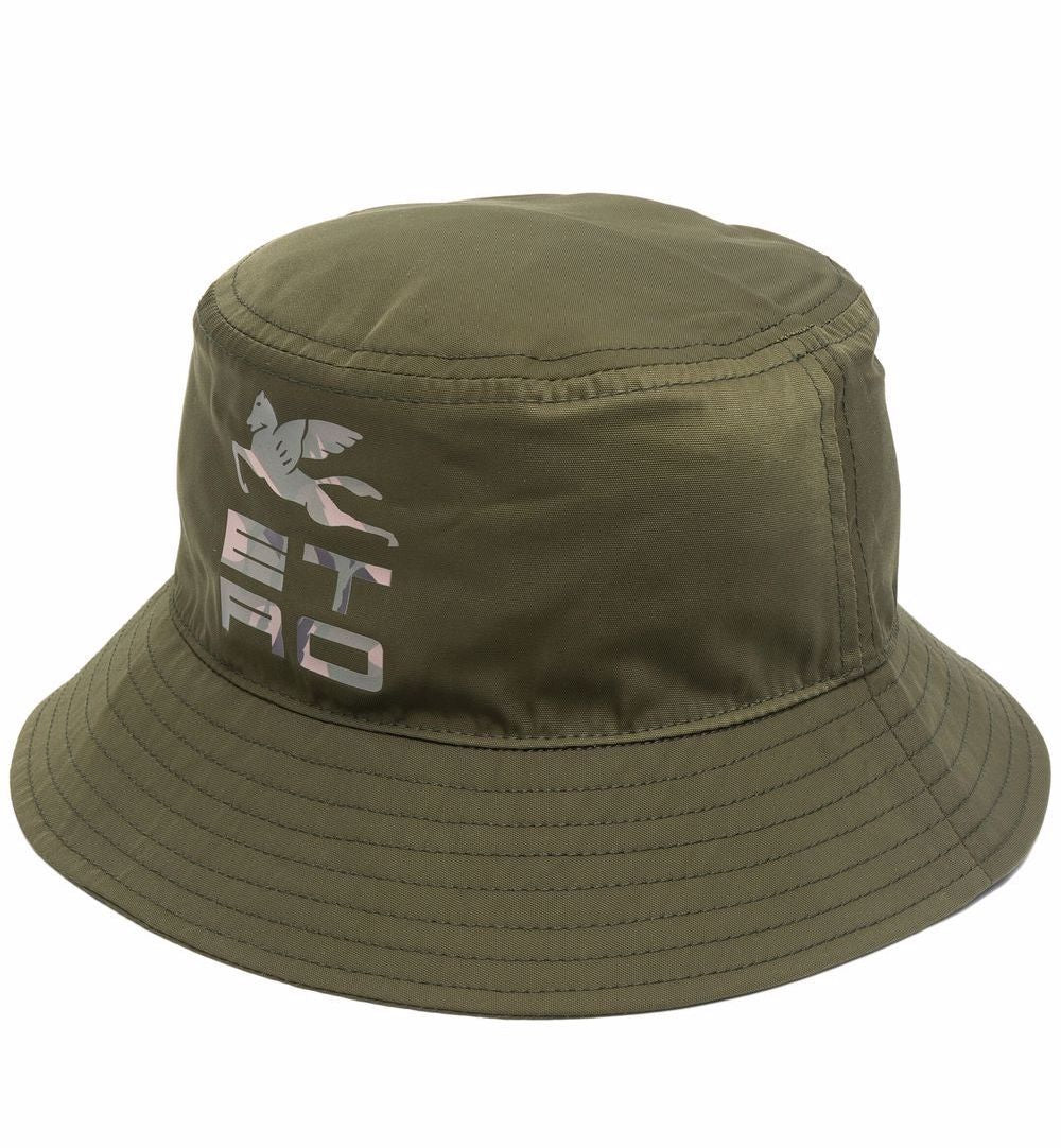 Etro-OUTLET-SALE-Pegasus Logo Bucket Hat-ARCHIVIST