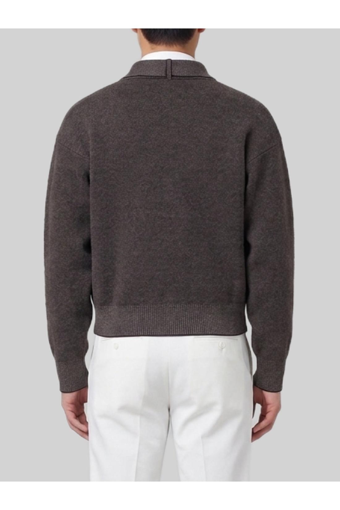 Jacquemus-OUTLET-SALE-Pelota cardigan in wool and cashmere-ARCHIVIST