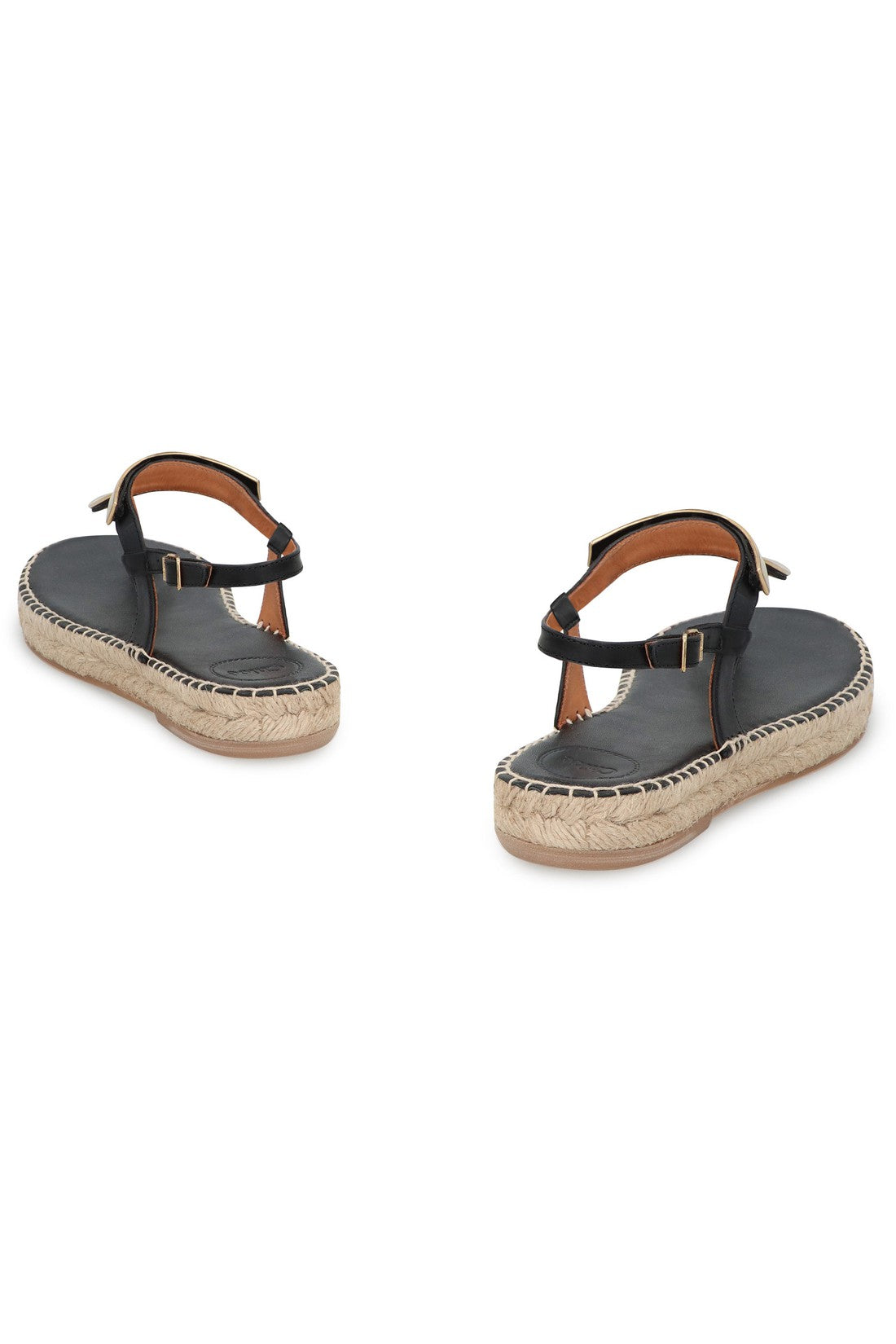 Chloé-OUTLET-SALE-Pema Leather sandals-ARCHIVIST