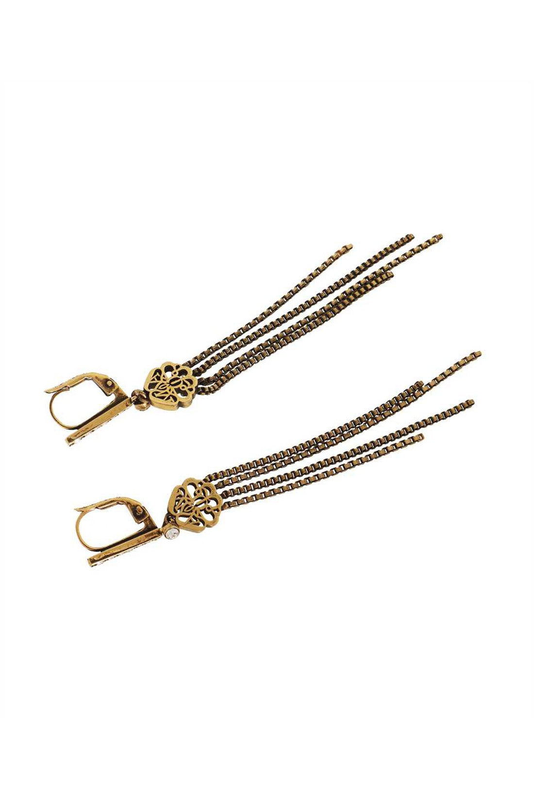 Alexander McQueen-OUTLET-SALE-Pendant earrings-ARCHIVIST