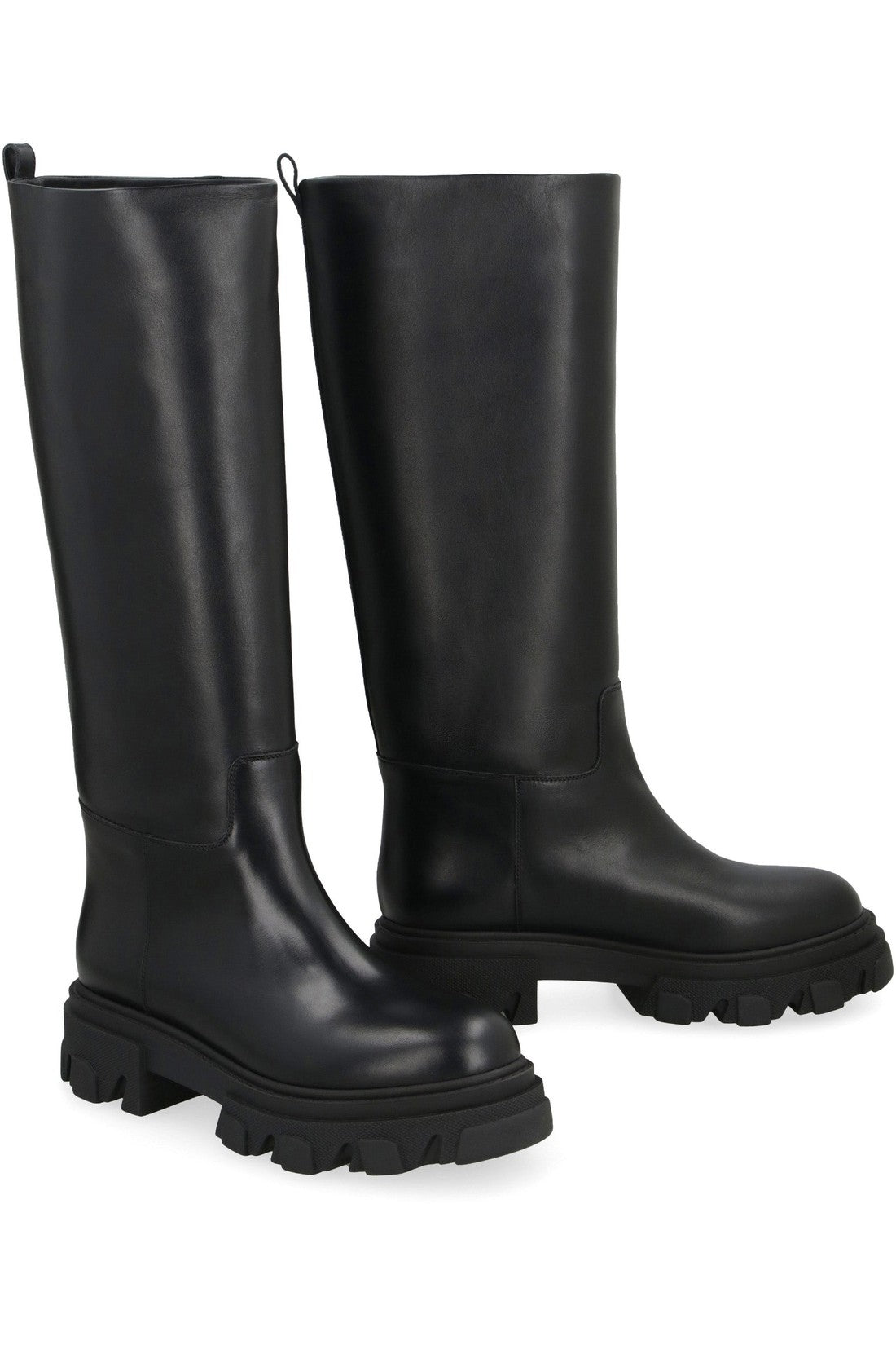 GIA BORGHINI-OUTLET-SALE-Perni 07 leather boots-ARCHIVIST