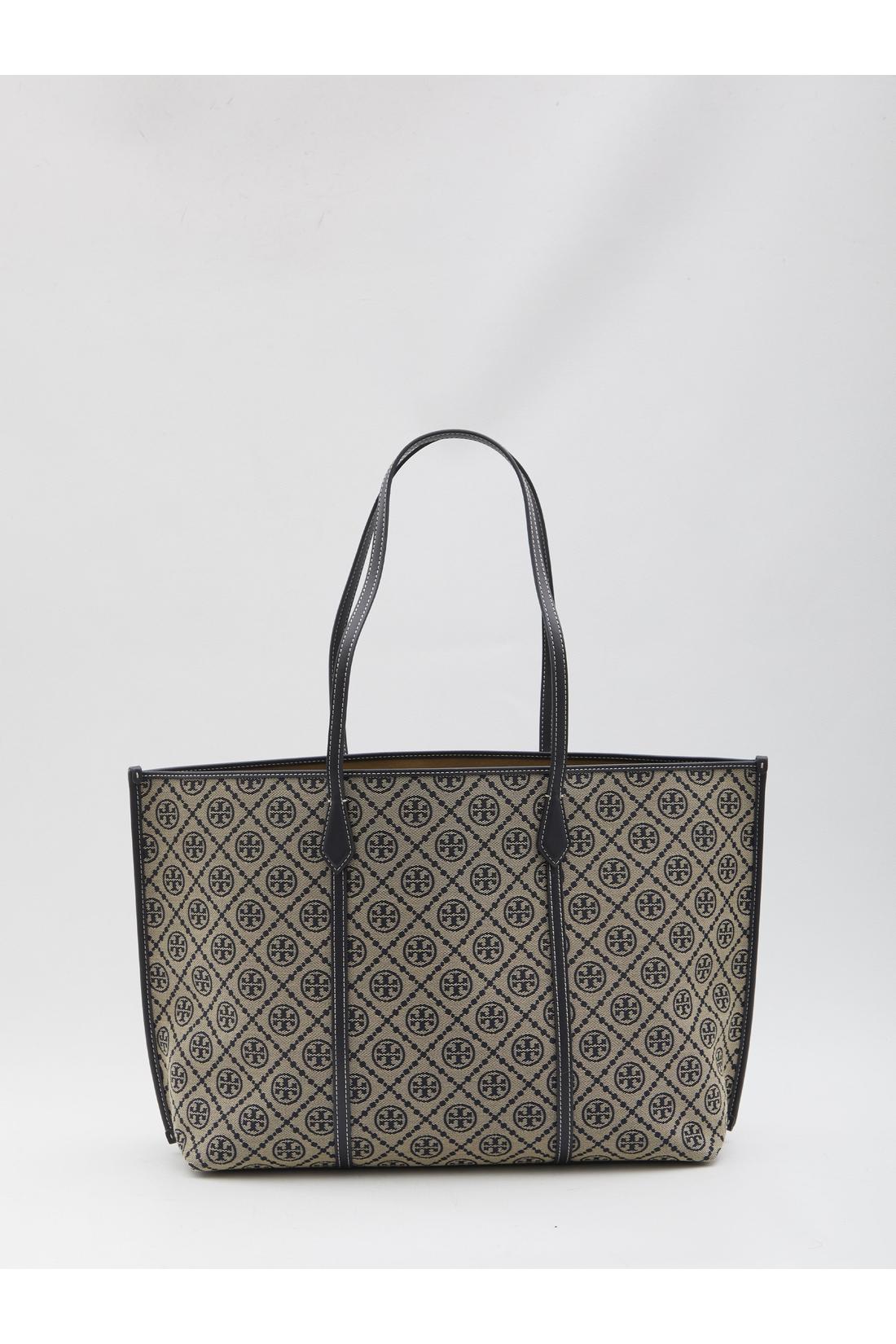 Tory Burch-OUTLET-SALE-Perry T Monogram shopping bag-ARCHIVIST