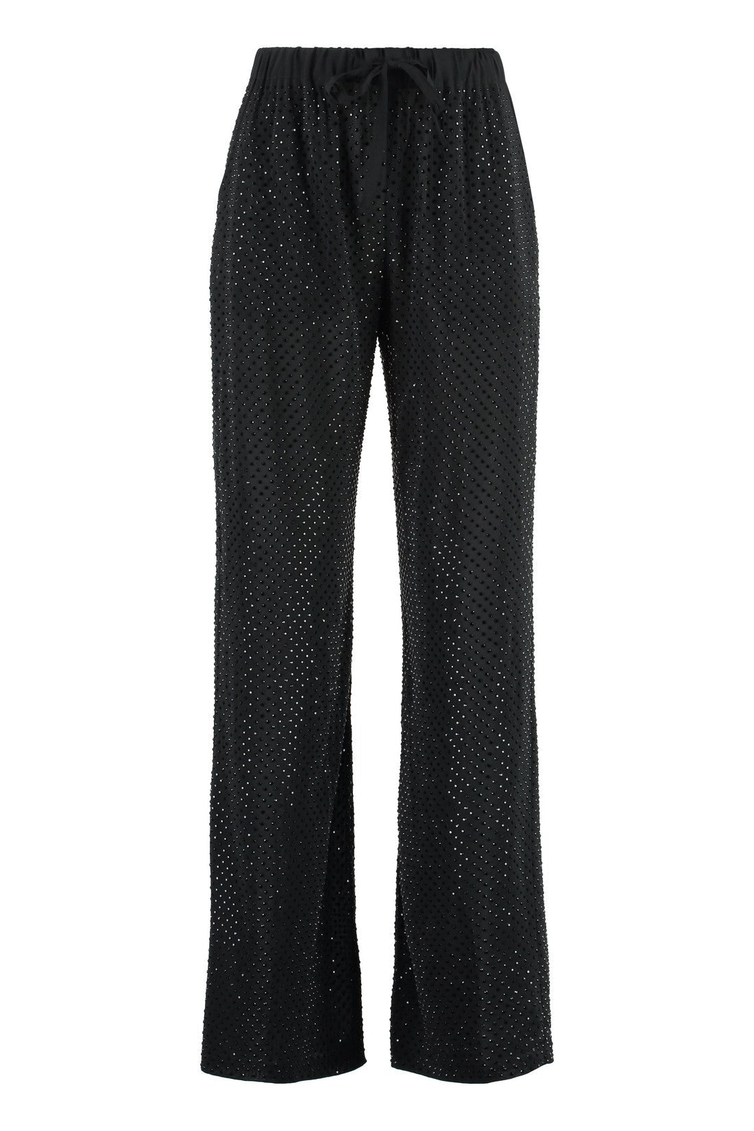 Parosh-OUTLET-SALE-Petal trousers with rhinestones-ARCHIVIST