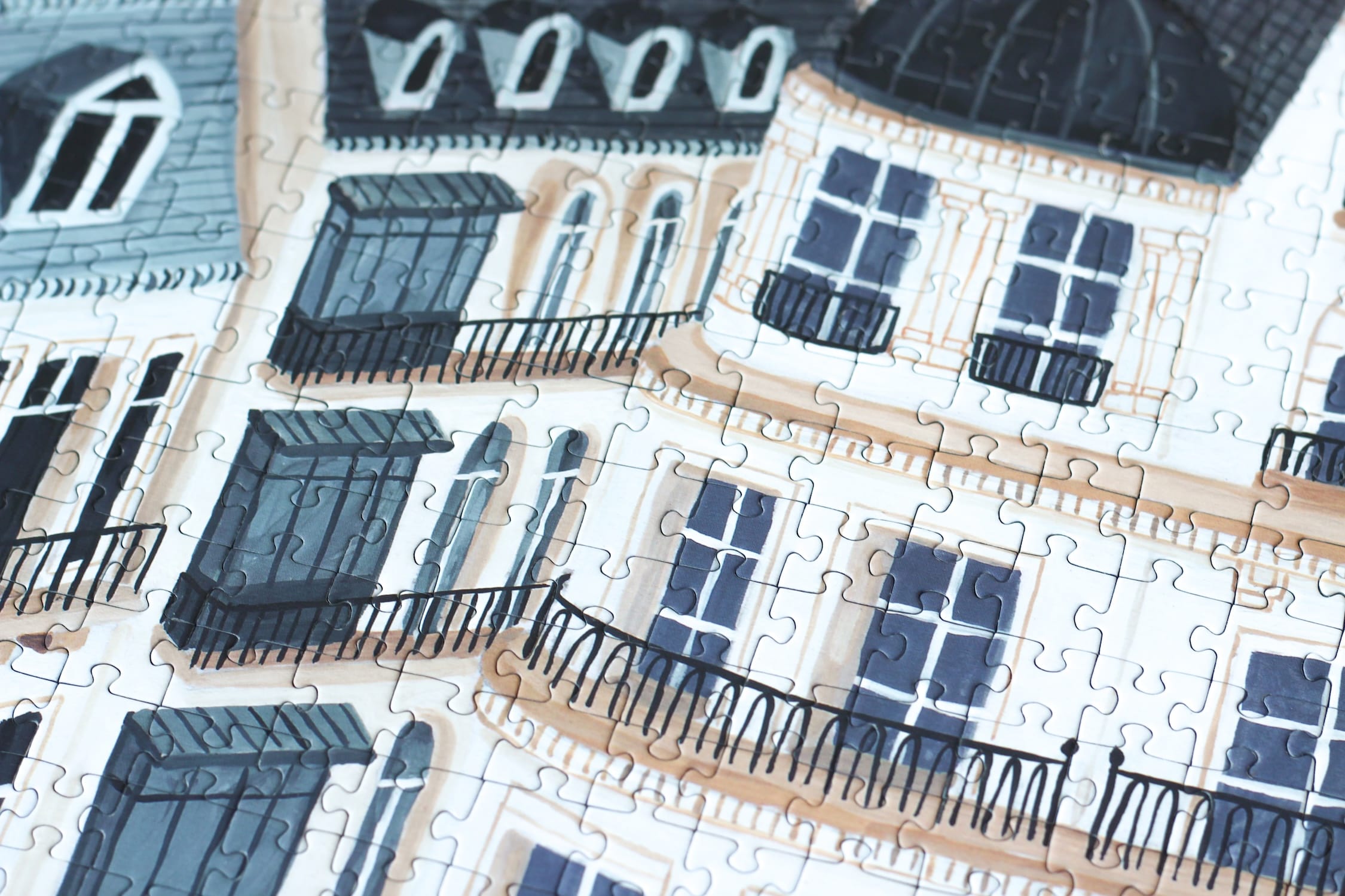 Piecely Puzzles-Piecely Paris Puzzle, 1000 Teile-Puzzles-Black-Deal-Outlet-by-ARCHIVIST