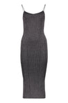 Khaite-OUTLET-SALE-Pilar ribbed knit midi dress-ARCHIVIST