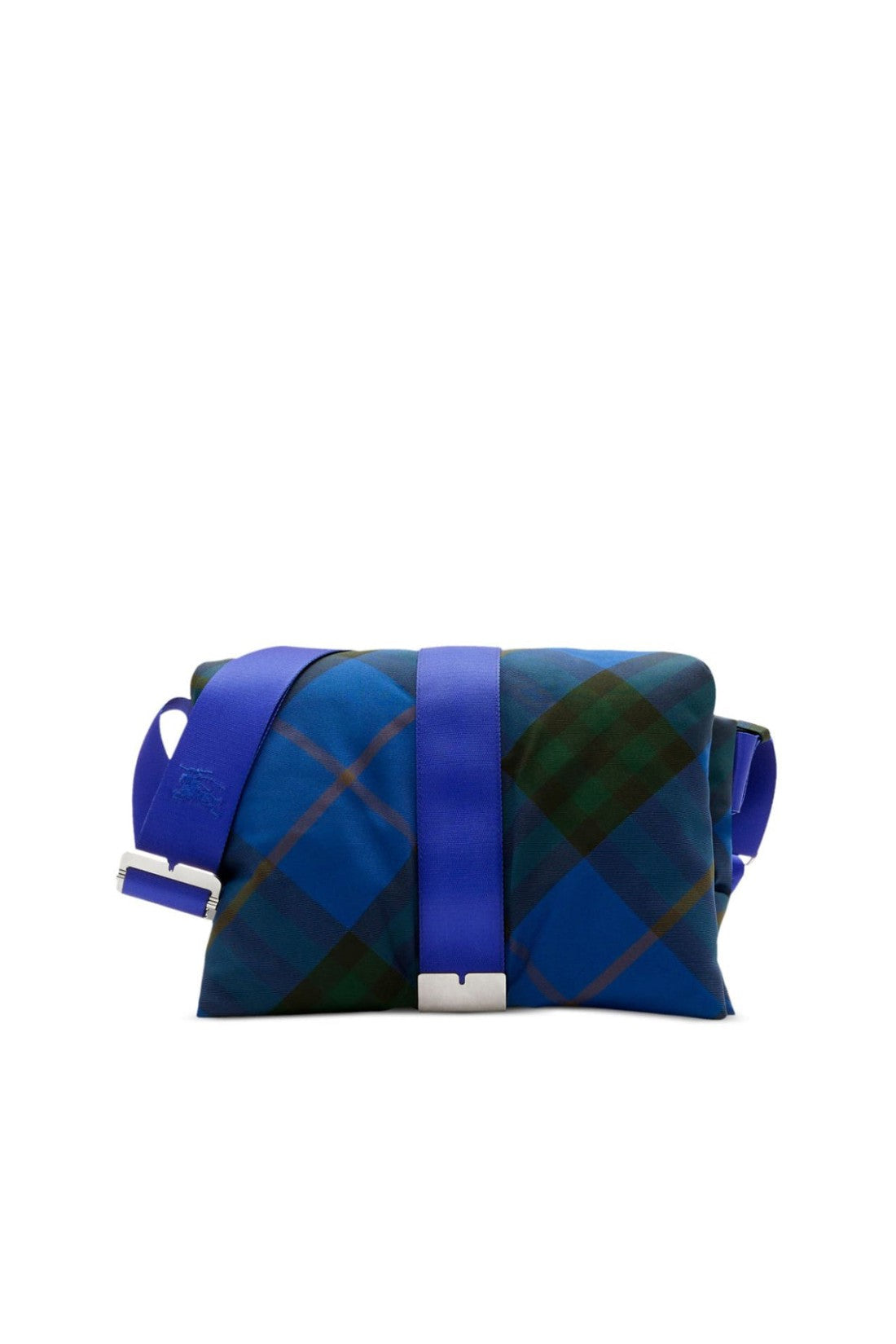 Burberry-OUTLET-SALE-Pillow Checked Padded Messenger Bag-ARCHIVIST