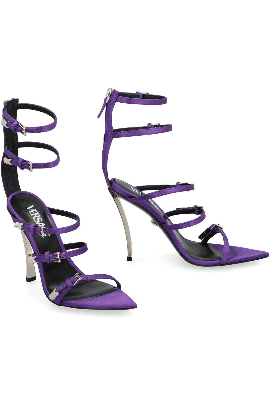 Versace-OUTLET-SALE-Pin-Point Heeled sandals-ARCHIVIST