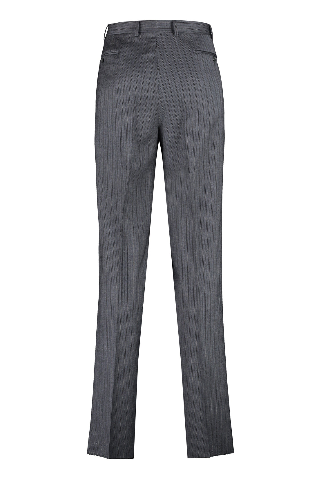 Canali-OUTLET-SALE-Pin-striped wool tailored trousers-ARCHIVIST