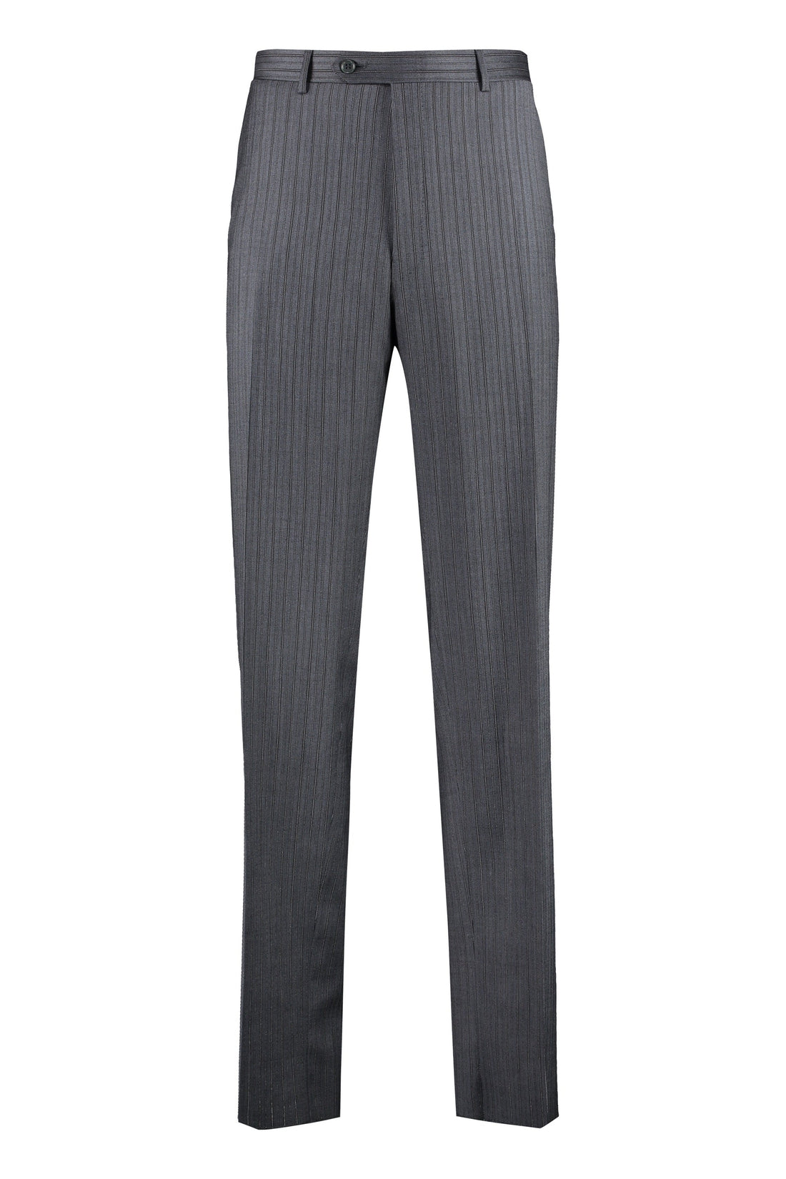 Canali-OUTLET-SALE-Pin-striped wool tailored trousers-ARCHIVIST