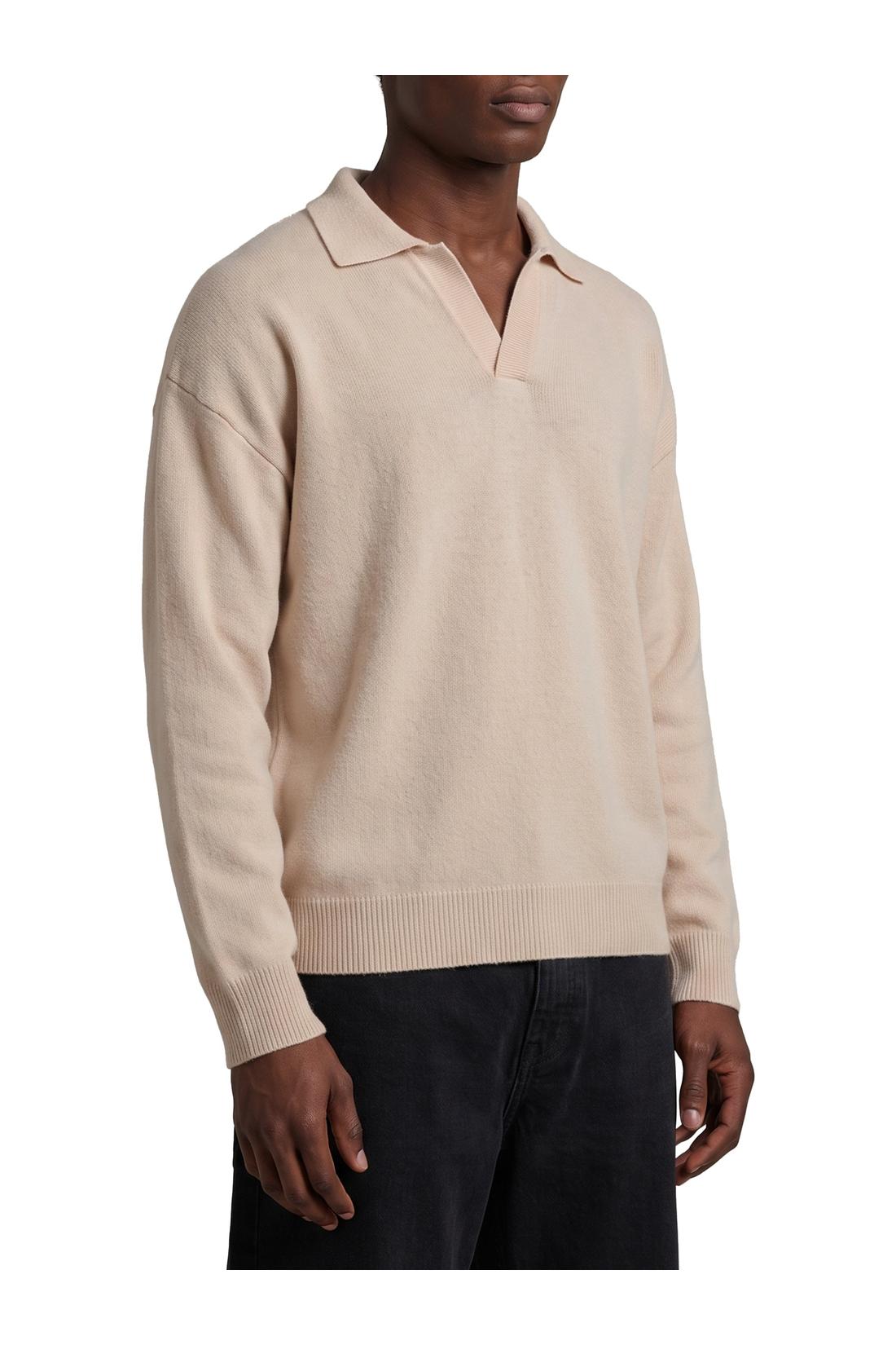 Roberto collina-OUTLET-SALE-Pink Salt Skipper polo shirt-ARCHIVIST