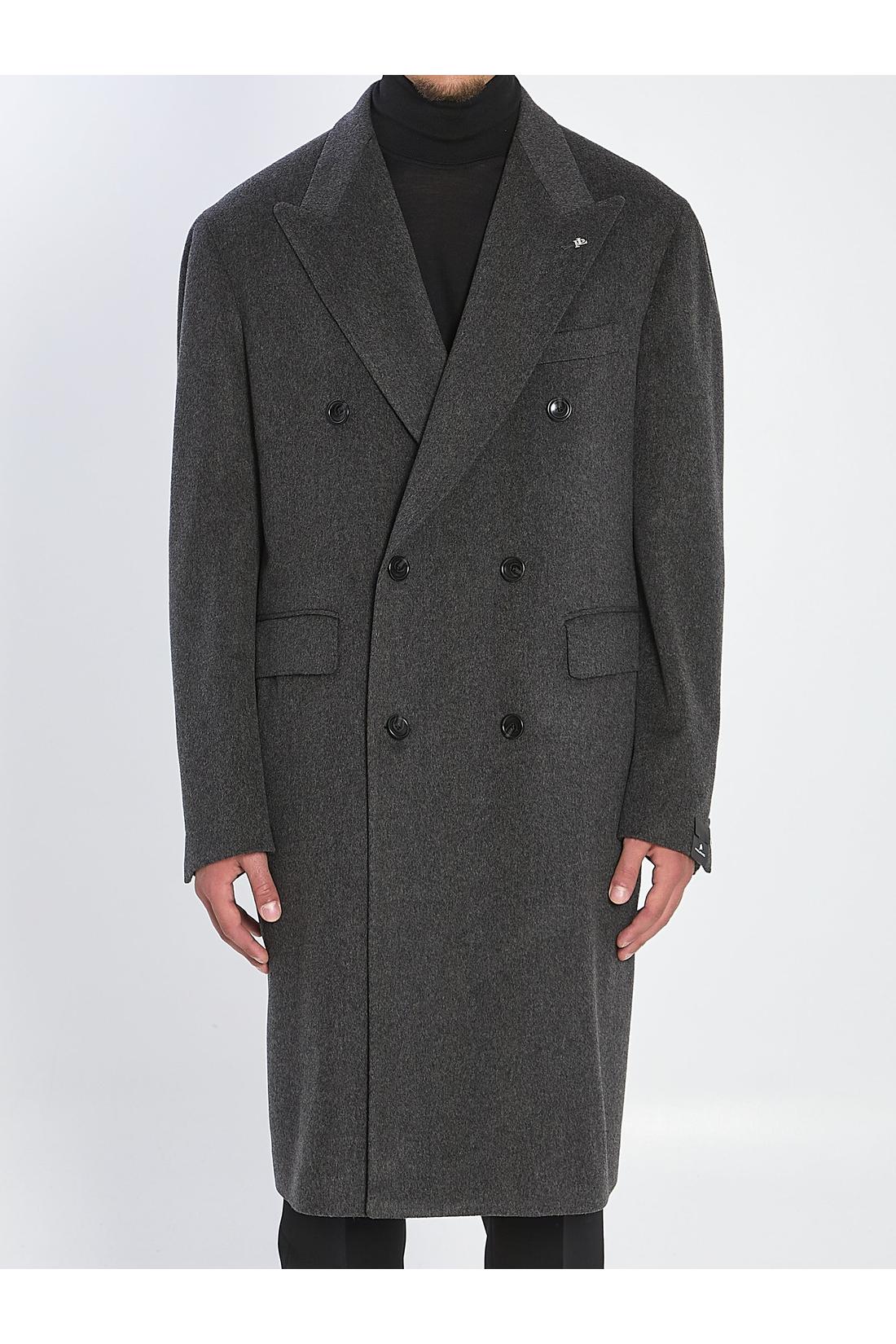 Tagliatore-OUTLET-SALE-Pino Lerario double-breasted coat-ARCHIVIST