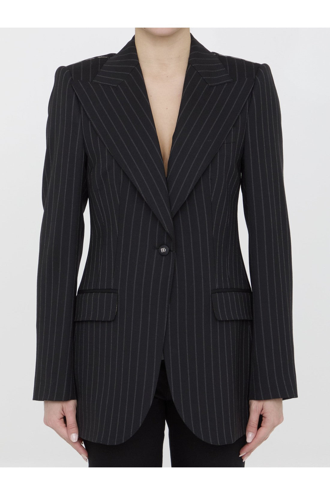 DOLCE&GABBANA-OUTLET-SALE-Pinstripe jacket-ARCHIVIST