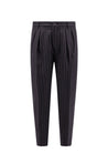 DOLCE & GABBANA-OUTLET-SALE-Pinstripe trouser-ARCHIVIST