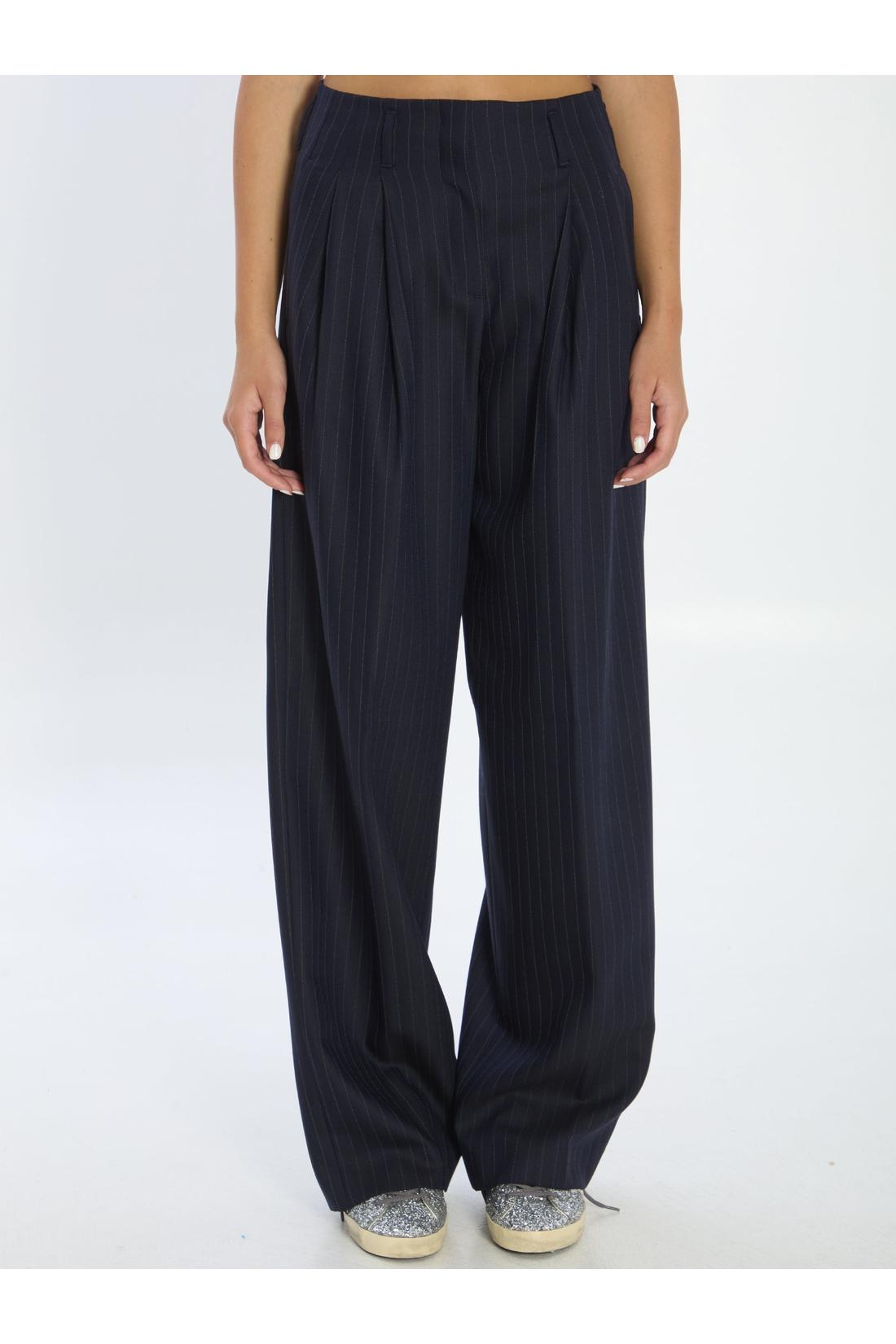 Golden Goose-OUTLET-SALE-Pinstriped trousers-ARCHIVIST