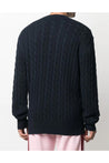 Palm Angels-OUTLET-SALE-Pirate Bear Cable Knit Sweater-ARCHIVIST