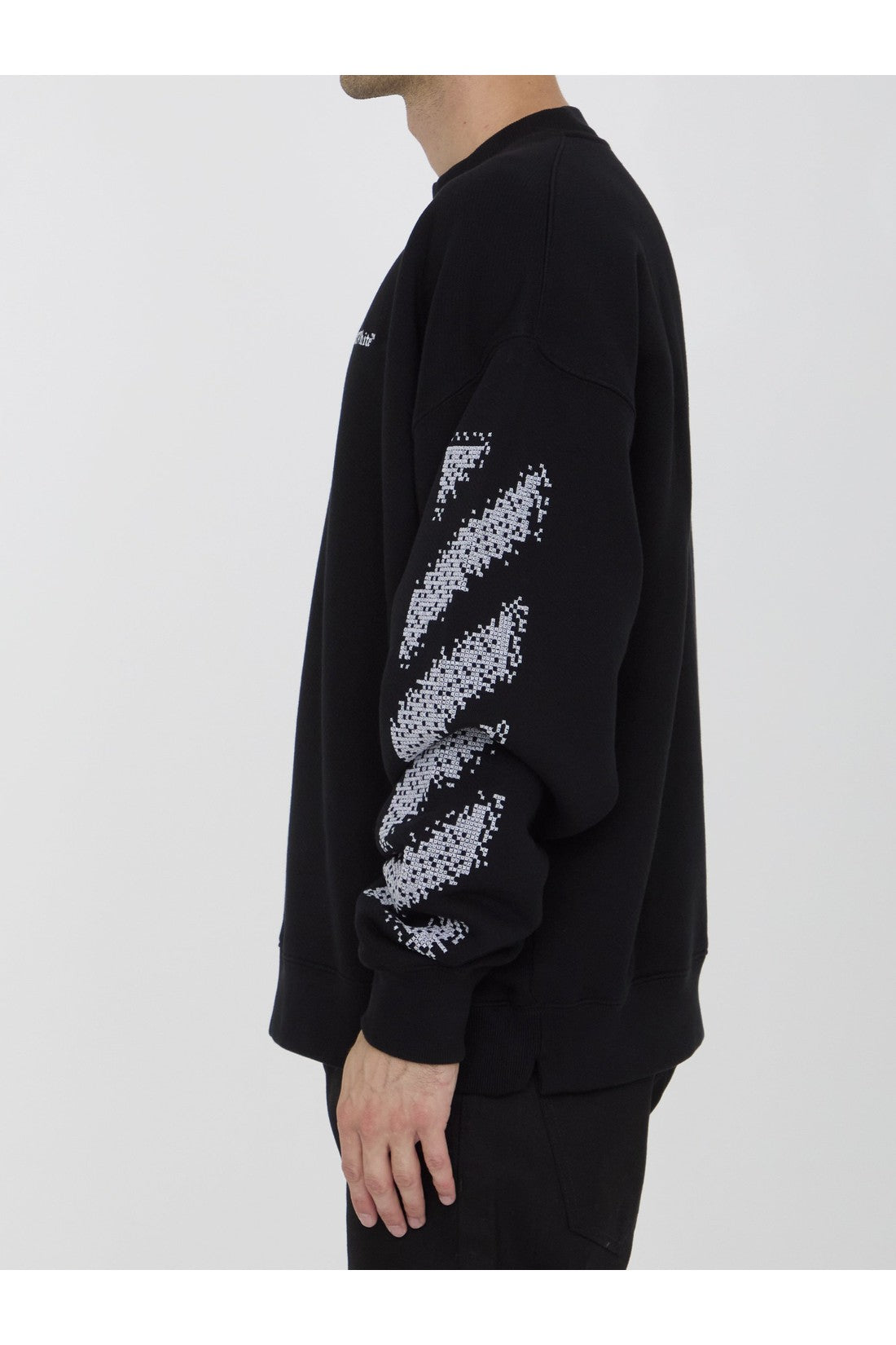 OFF WHITE-OUTLET-SALE-Pixel Diag sweatshirt-ARCHIVIST