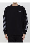 OFF WHITE-OUTLET-SALE-Pixel Diag sweatshirt-ARCHIVIST