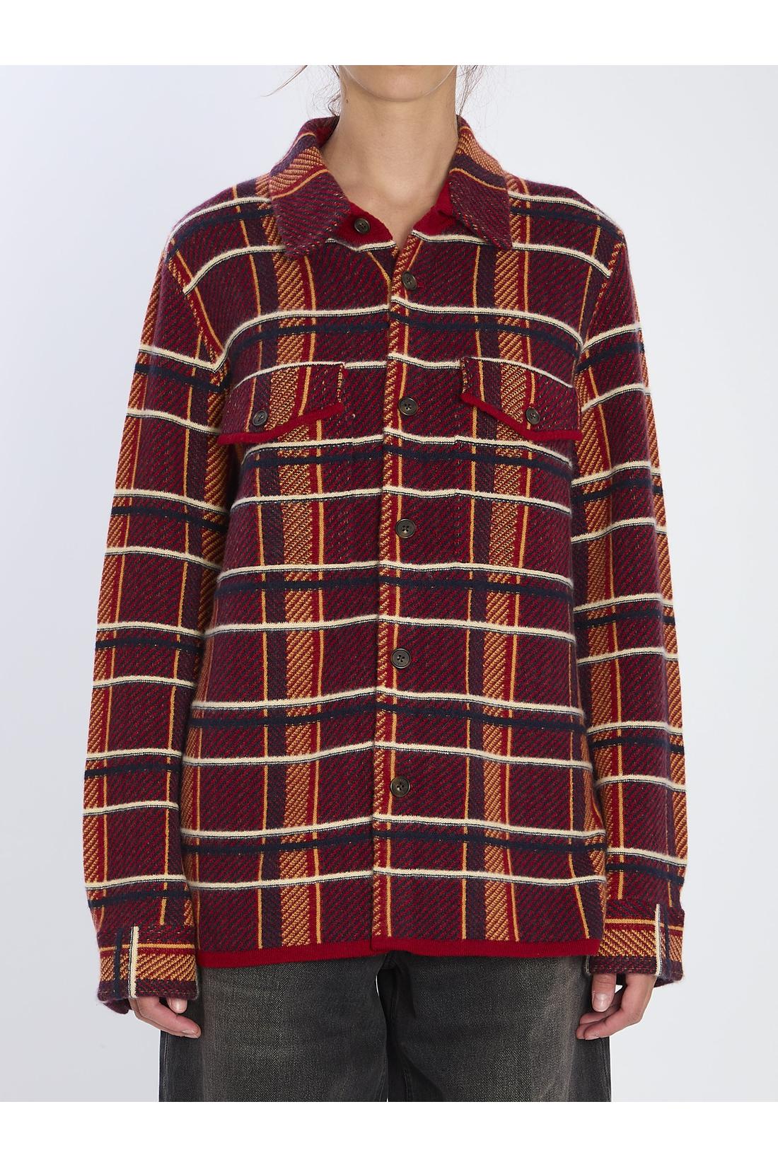 Guest In Residence-OUTLET-SALE-Plaid work shirt-ARCHIVIST