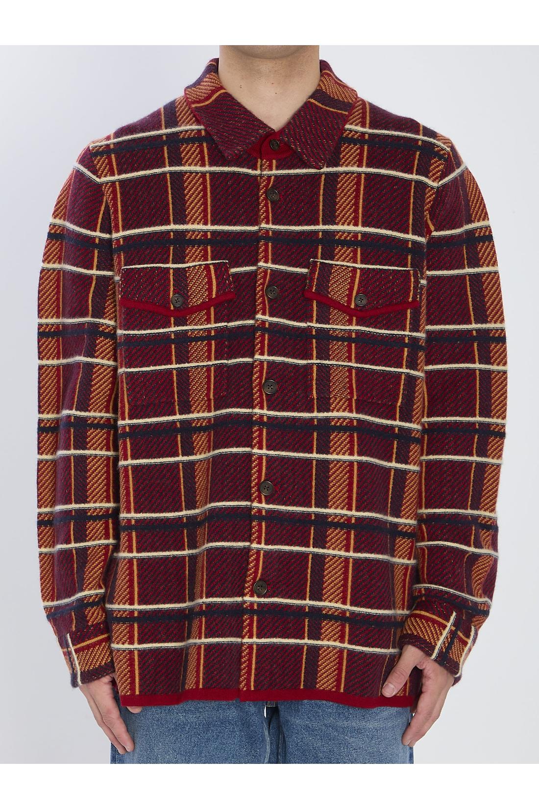 Guest In Residence-OUTLET-SALE-Plaid work shirt-ARCHIVIST