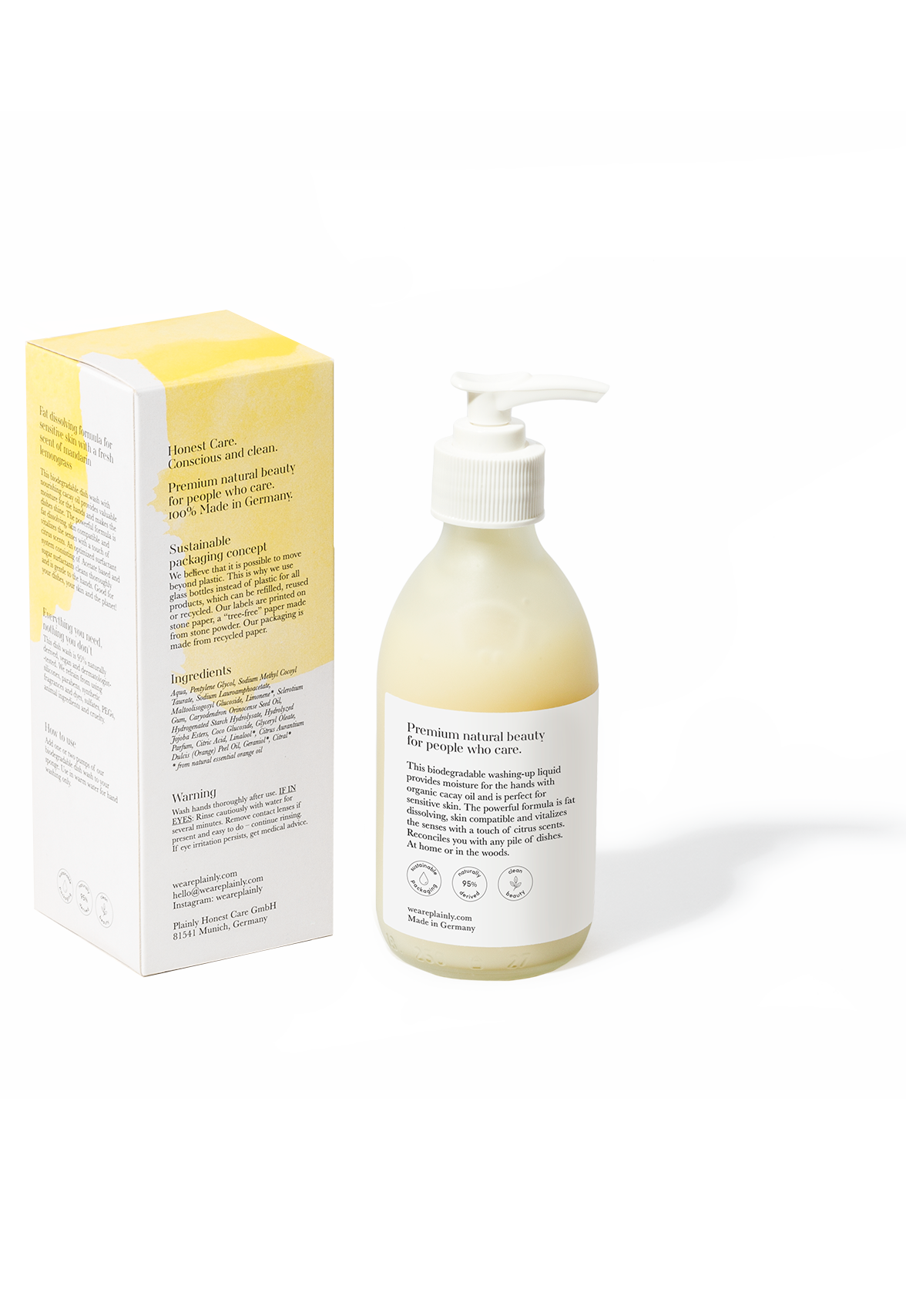 Liquide vaisselle biodégradable en carton : 20