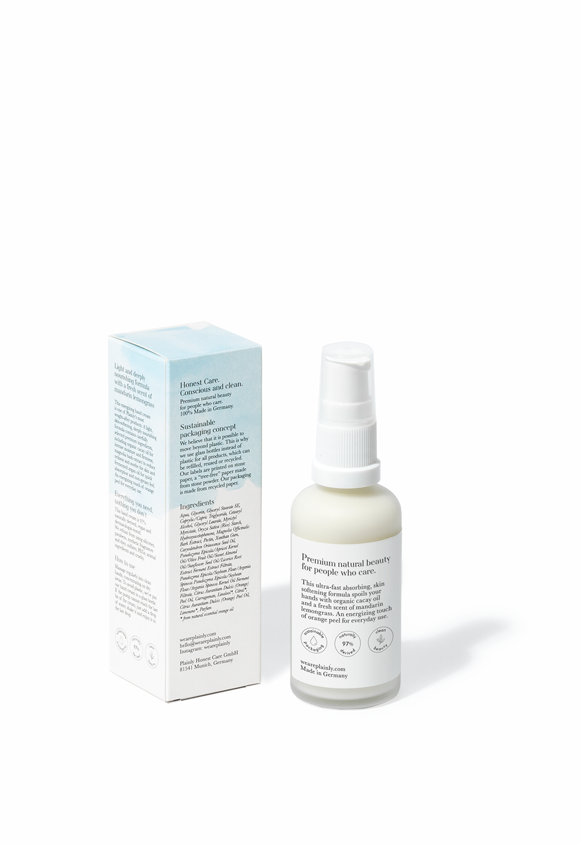 Boîte de crème énergisante pour les mains : 48