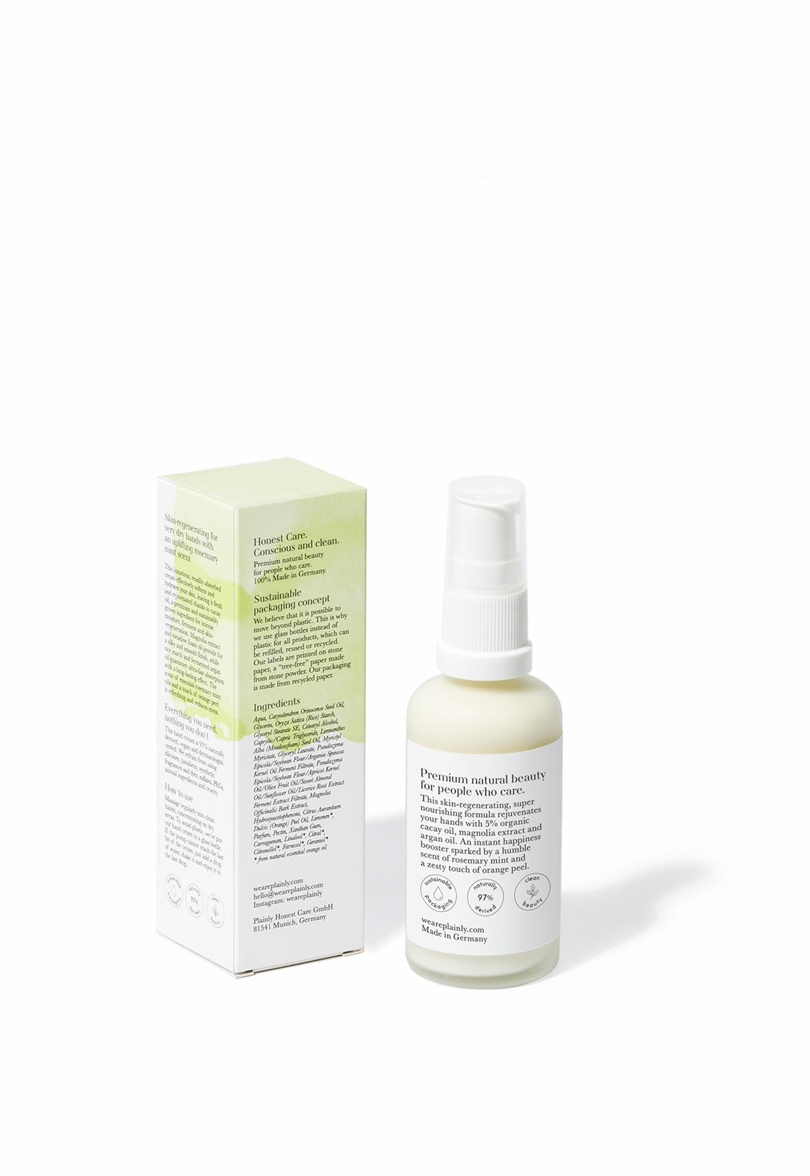 Boîte de crème pour les mains revigorante : 48