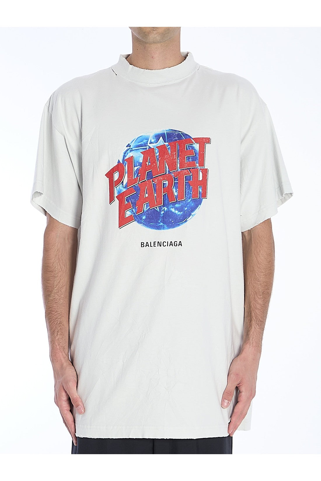 BALENCIAGA-OUTLET-SALE-Planet Earth t-shirt-ARCHIVIST