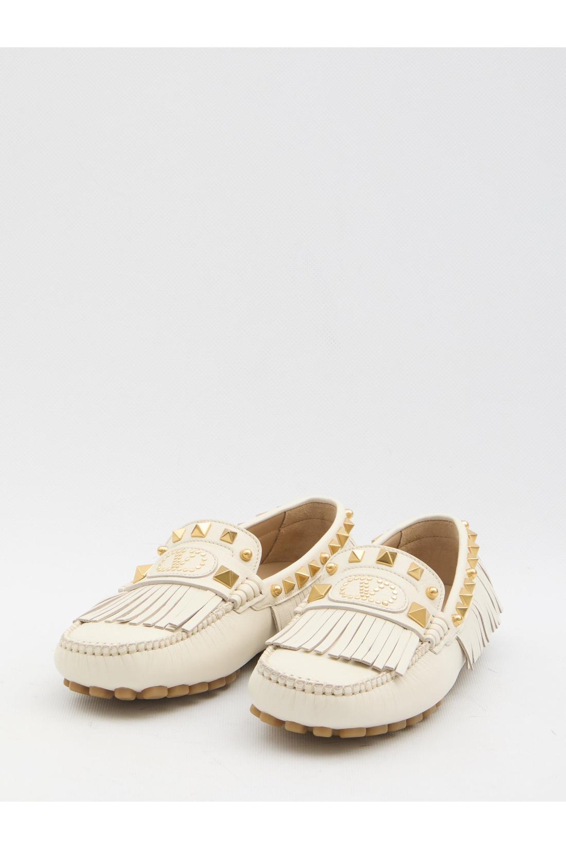 Valentino Garavani-OUTLET-SALE-Plaster Caster Driver Moccasin-ARCHIVIST
