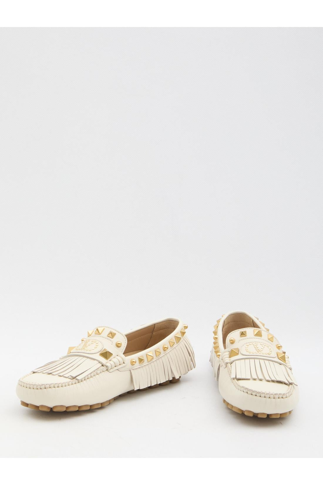 Valentino Garavani-OUTLET-SALE-Plaster Caster Driver Moccasin-ARCHIVIST