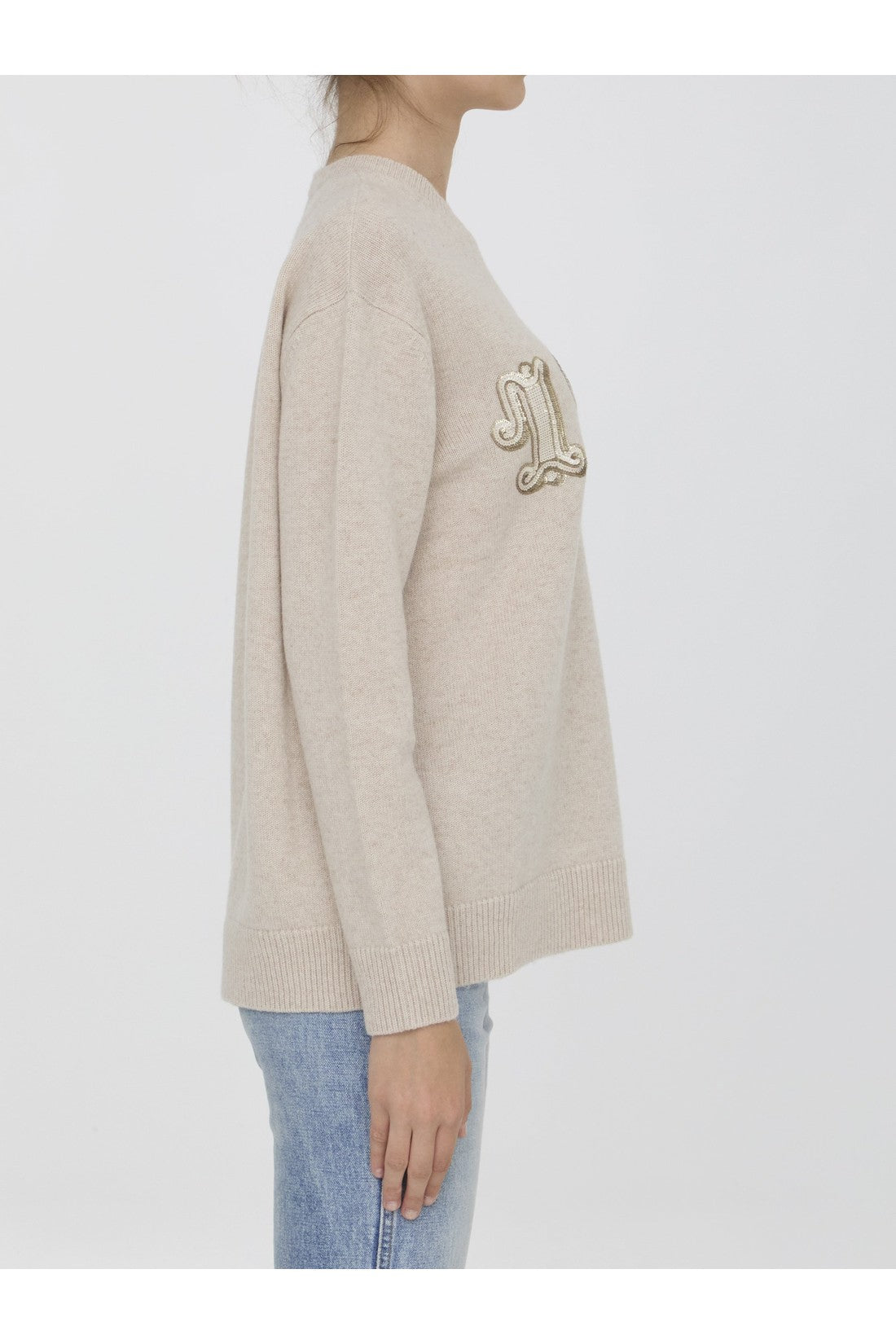 Max Mara-OUTLET-SALE-Plata sweater-ARCHIVIST