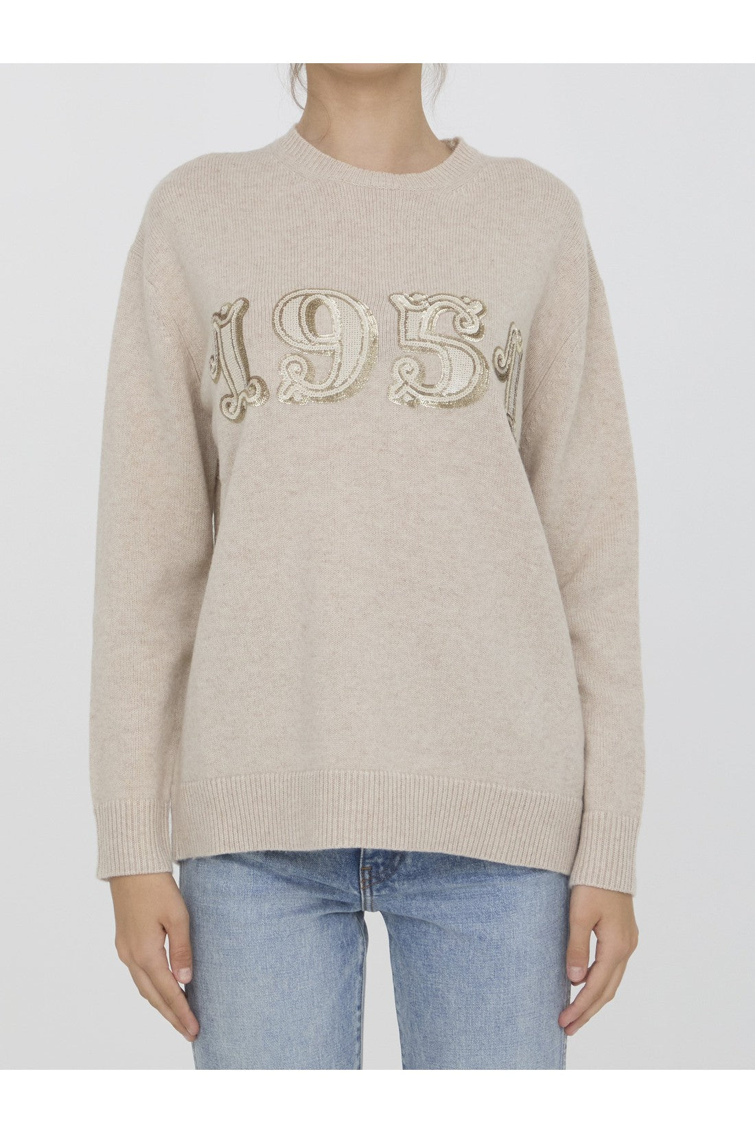 Max Mara-OUTLET-SALE-Plata sweater-ARCHIVIST