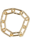 Bottega Veneta-OUTLET-SALE-Plated silver chain bracelet-ARCHIVIST