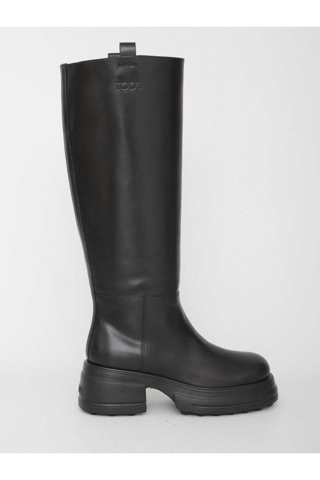 TOD'S-OUTLET-SALE-Platform Boots in Leather-ARCHIVIST