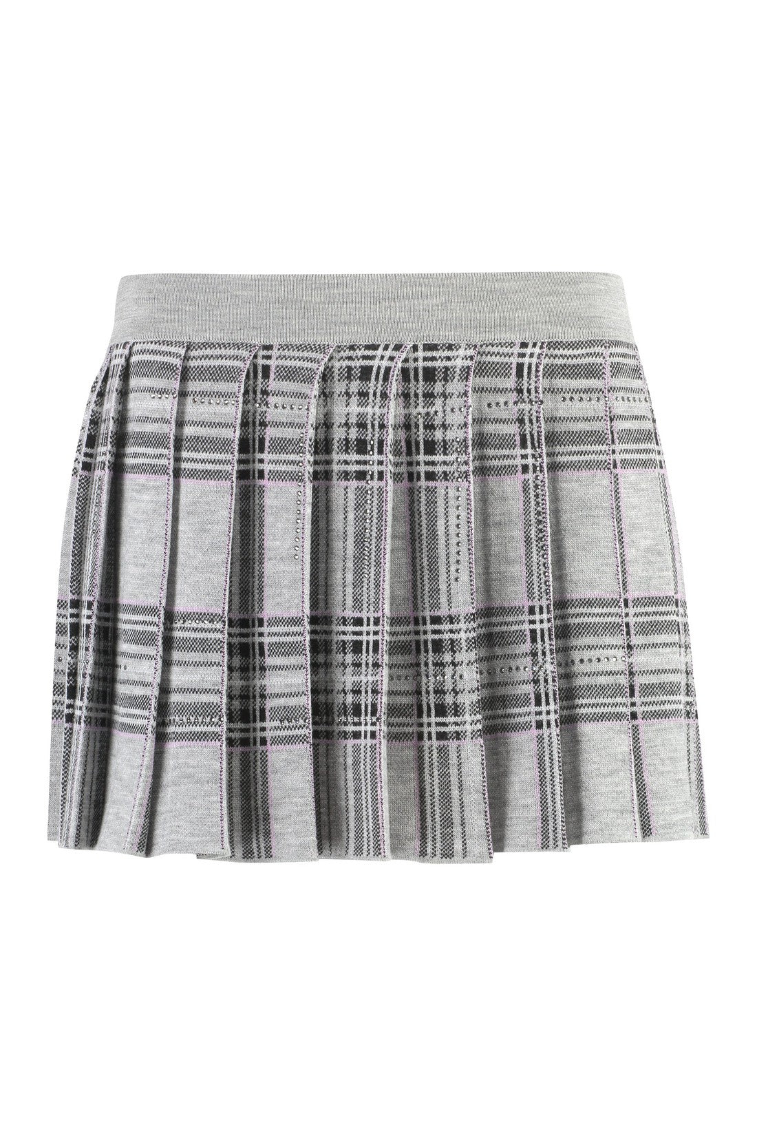 Giuseppe Di Morabito-OUTLET-SALE-Pleated knitted skirt-ARCHIVIST