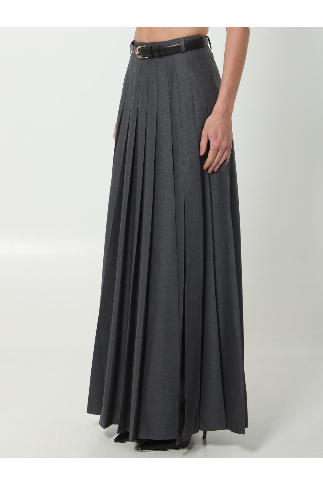Self Portrait-OUTLET-SALE-Pleated maxi dress-ARCHIVIST