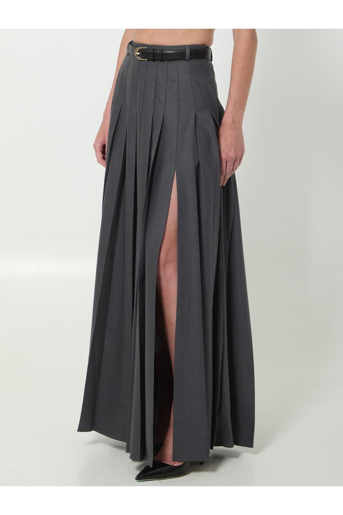 Self Portrait-OUTLET-SALE-Pleated maxi dress-ARCHIVIST