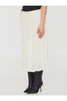 JIL SANDER-OUTLET-SALE-Pleated midi skirt-ARCHIVIST