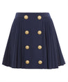 Balmain-OUTLET-SALE-Pleated mini skirt-ARCHIVIST