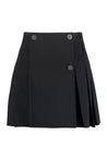 Bottega Veneta-OUTLET-SALE-Pleated mini skirt-ARCHIVIST