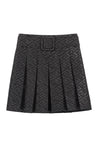 Piralo-OUTLET-SALE-Pleated mini skirt-ARCHIVIST