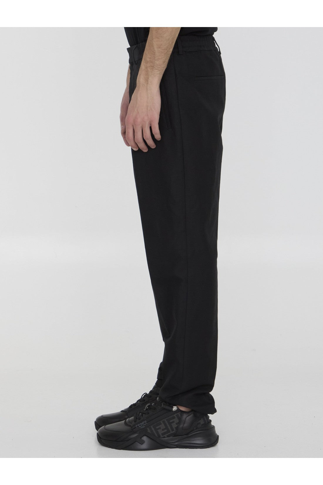 FENDI-OUTLET-SALE-Pleated trousers-ARCHIVIST