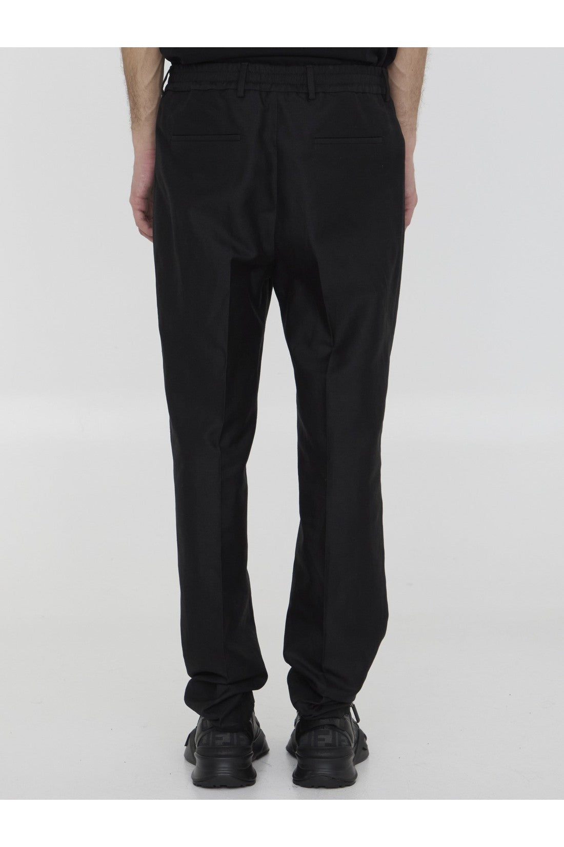 FENDI-OUTLET-SALE-Pleated trousers-ARCHIVIST