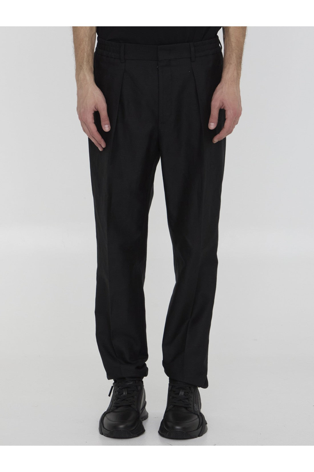 FENDI-OUTLET-SALE-Pleated trousers-ARCHIVIST