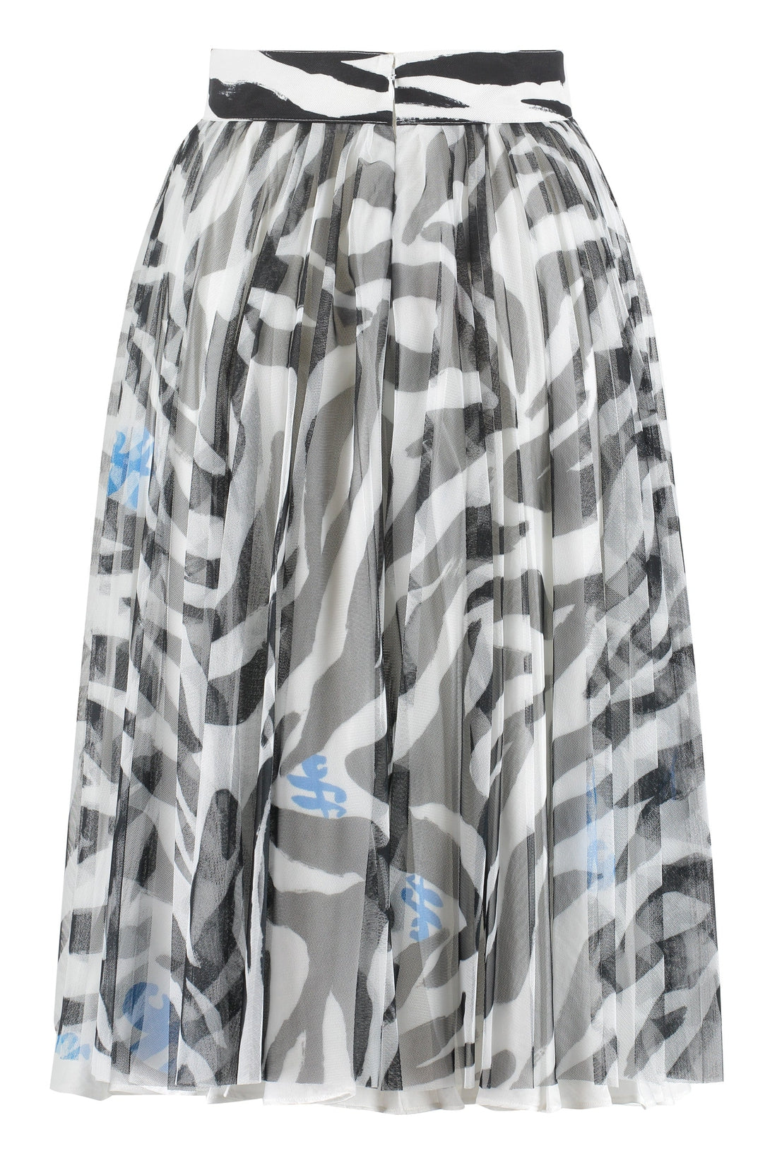 Off-White-OUTLET-SALE-Pleated tulle skirt-ARCHIVIST