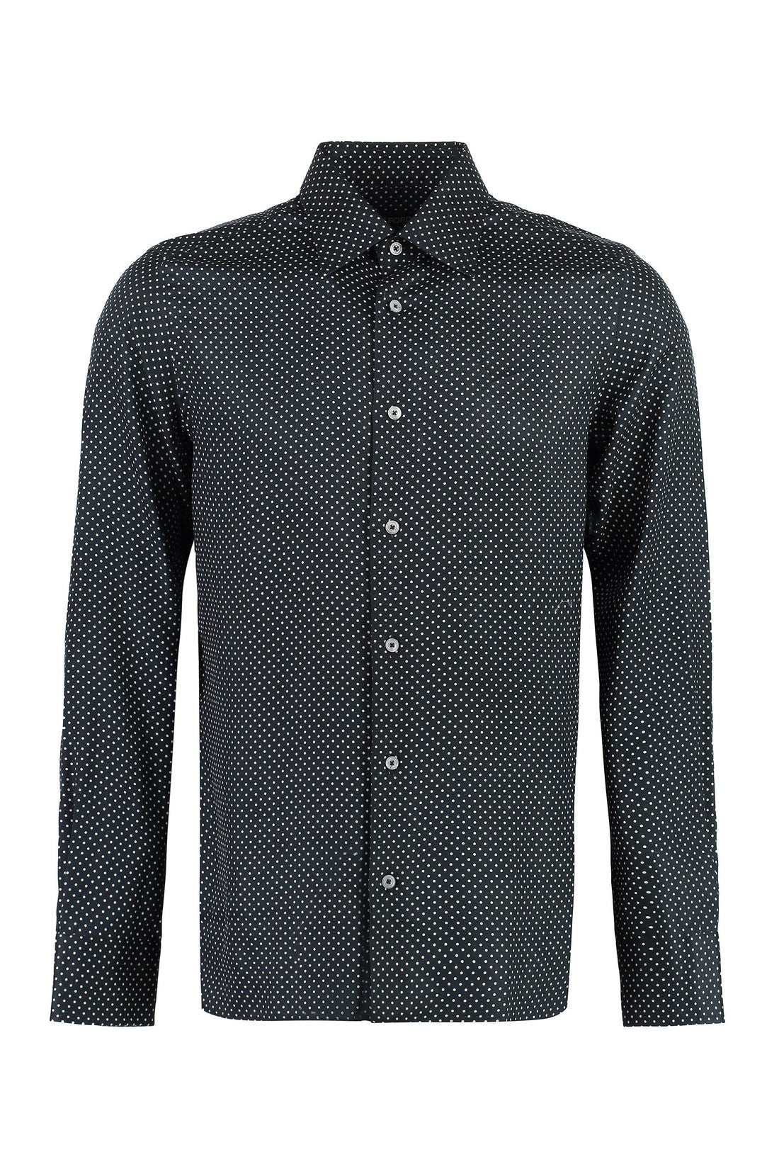 Tom Ford-OUTLET-SALE-Polka-dot motif shirt-ARCHIVIST