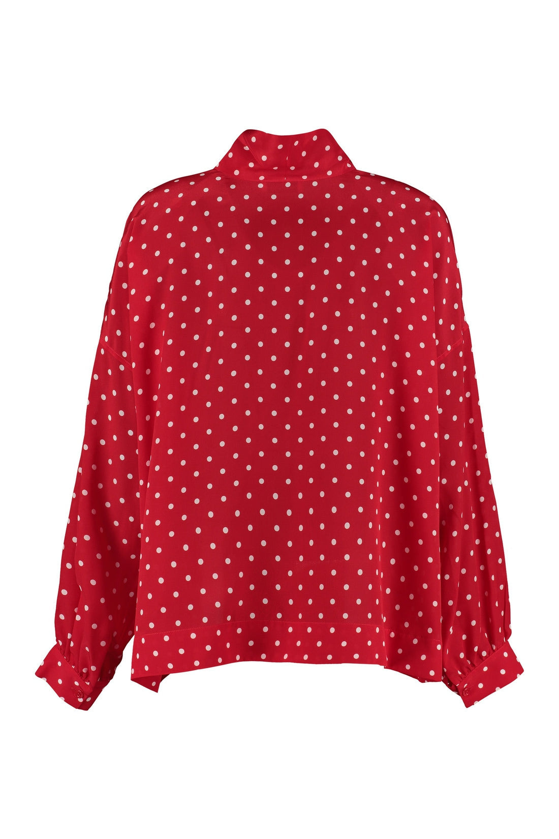 Balenciaga-OUTLET-SALE-Polka dot silk blouse-ARCHIVIST