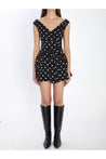 Self Portrait-OUTLET-SALE-Polka mini dress-ARCHIVIST