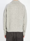 Ami Paris-OUTLET-SALE-Polo in alpaca and wool-ARCHIVIST